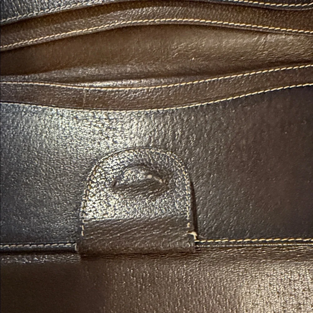 SALE!! Gucci Beige GG Canvas Brown Leather wallet and/or Organizer - Picture 6 of 13